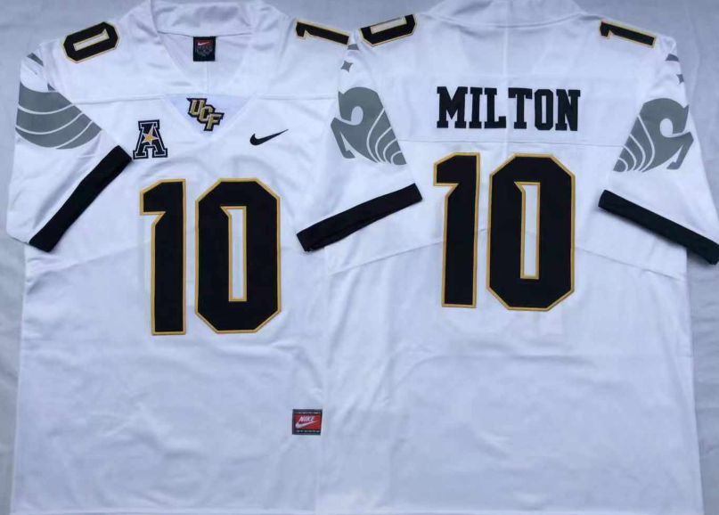 Men UCF Knights #10 Milton White 2025 Nike Limited NCAA Jersey
